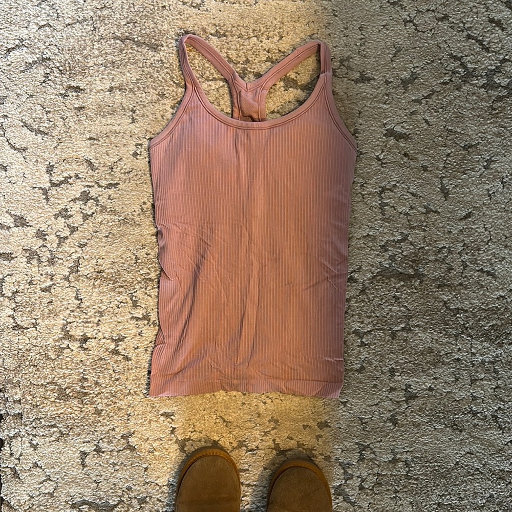 built in bra lululemon tank ribbed